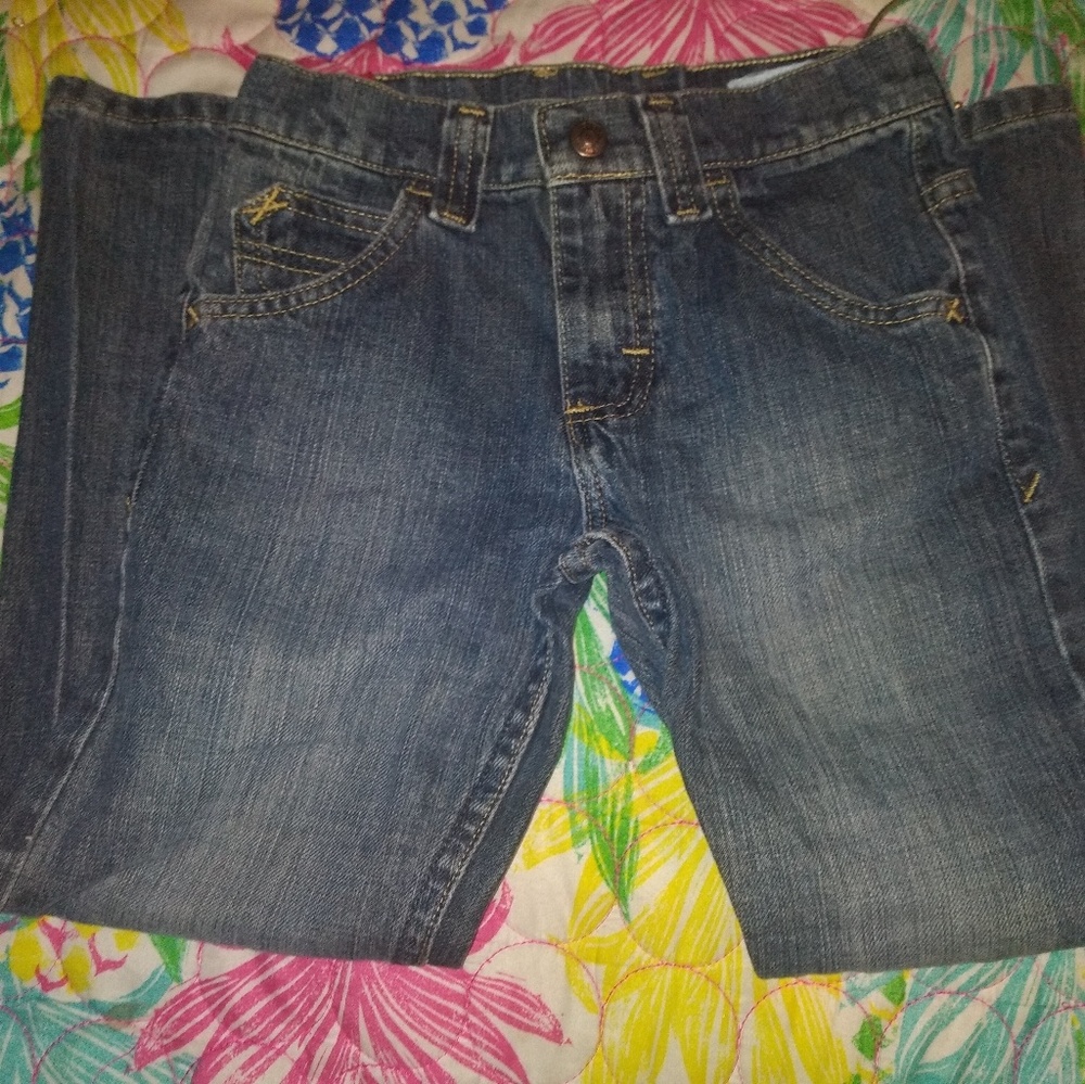 Kids blue jeans
